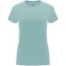 Capri kortærmet t-shirt til kvinder Washed Blue
