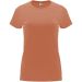 Capri kortærmet t-shirt til kvinder Greek Orange