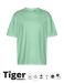 Tiger Cotton Oversized T-shirt Dusty Mint