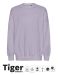 Tiger Cotton Oversized Sweatshirt Dusty Lilla