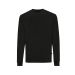 IQONIQ Zion Crew neck sweatshirt i genanvendt bomuld sort