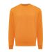 IQONIQ Etosha crew neck i letvægts genanvendt bomuld orange