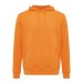 IQONIQ Rila letvægts hoodie i genanvendt bomuld orange