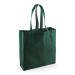 Klassisk Shoppertaske af Fairtrade Bomuld Bottle Green