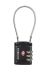 Travel Accessories Kabel-lås 3 One Size