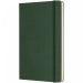 Moleskine Classic L hardcover notesbog - linjeret Myrtle grøn