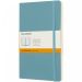 Moleskine Classic L softcover notesbog - linjeret Reef blå