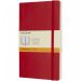 Moleskine Classic L softcover notesbog - linjeret Scarlet rød