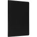 Karst® A5 softcover notesbog Ensfarvet sort