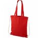 Eliza 240 g/m² rygsæk med snøre i bomuld 6L Rød