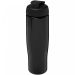 H2O Active® Tempo 700 ml drikkeflaske med fliplåg Ensfarvet sort