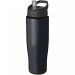 H2O Active® Tempo 700 ml drikkeflaske og låg med hældetud Ensfarvet sort Ensfarvet sort