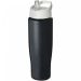 H2O Active® Tempo 700 ml drikkeflaske og låg med hældetud Ensfarvet sort Ensfarvet sort