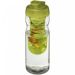 H2O Active® Base 650 ml drikkeflaske med fliplåg & infuser Transparent Transparent