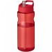 H2O Active® Base 650 ml drikkeflaske og låg med hældetud Rød
