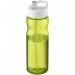 H2O Active® Base 650 ml drikkeflaske og låg med hældetud Limefarvet Limefarvet