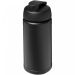 Baseline® Plus 500 ml drikkeflaske med fliplåg Ensfarvet sort