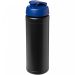 Baseline® Plus 750 ml drikkeflaske med fliplåg Ensfarvet sort Ensfarvet sort
