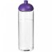 H2O Active® Vibe 850 ml drikkeflaske med kuppelformet låg Transparent Transparent
