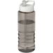H2O Active® Eco Treble 750 ml vandflaske med kuppelformet låg  Trækul Trækul