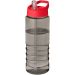 H2O Active® Eco Treble 750 ml vandflaske med kuppelformet låg  Trækul