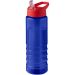 H2O Active® Eco Treble 750 ml vandflaske med kuppelformet låg  Blå Blå