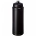 Baseline® Plus 750 ml drikkeflaske med håndtag og kuppelformet låg Ensfarvet sort Ensfarvet sort