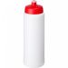 Baseline® Plus 750 ml drikkeflaske med sportslåg Hvid Hvid