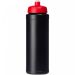Baseline® Plus 750 ml drikkeflaske med sportslåg Ensfarvet sort