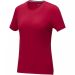 Balfour kortærmet økologisk T-shirt, dame Rød