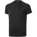 Niagara kortærmet cool fit t-shirt til mænd Ensfarvet sort