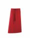 Colour Bar apron pocket (xtra) Rød