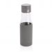 Ukiyo glas hydrerings flaske med omslag grå