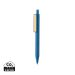 GRS RABS pen med bambusclip blå