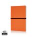 Luksus softcover A5 notesbog orange