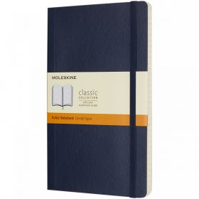 Moleskine Classic L softcover notesbog - linjeret Safirblå