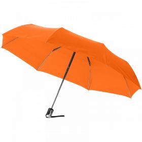 Alex 21,5" foldbar, fuldautomatisk paraply Orange