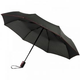 Stark-mini 53 cm foldbar fuldautomatisk paraply Rød