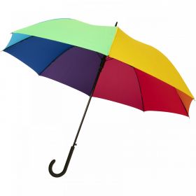 Sarah 58 cm vindfast paraply med automatisk åbning