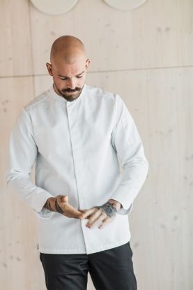 Kokkeskjorte Unisex  Hvid