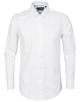 Berkeley Twofold Slim Fit Shirt Hvid