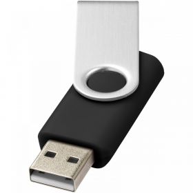 Rotate-basic USB stik 2 GB Ensfarvet sort
