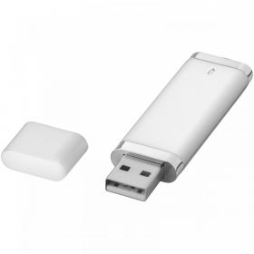 Flat USB stik 2 GB Sølv