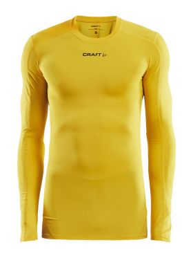 Pro Control Compression Long Sleeve Sweden Yellow