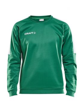 Progress R-Neck Sweater M Team Green/White