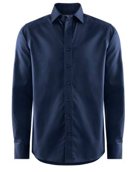 Berkeley Plainton Skjorte Tailored, Herre Marineblå