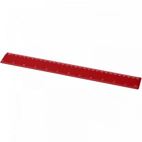 Renzo 30 cm plastiklineal Rød