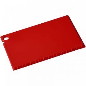 Coro isskraber i kreditkort-størrelse Rød