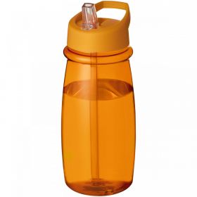 H2O Active® Pulse 600 ml drikkeflaske og låg med hældetud Orange
