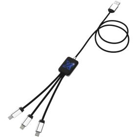 SCX.design C17 brugervenligt kabel med lys Blå